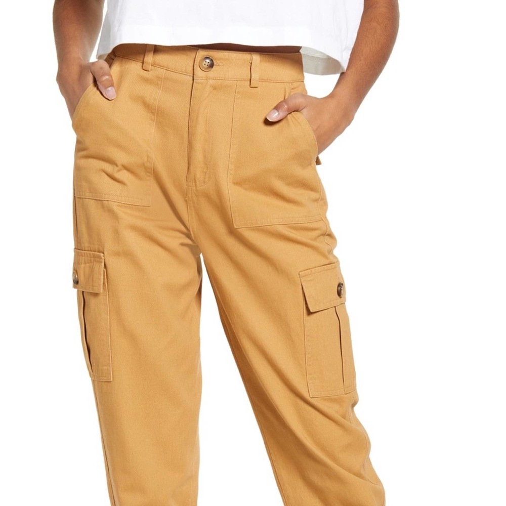 NWT Know One Cares – Drawstring Woven Cargo Pants